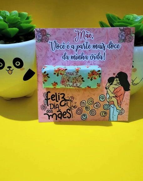 Cartão com Bis- Dia das Mães