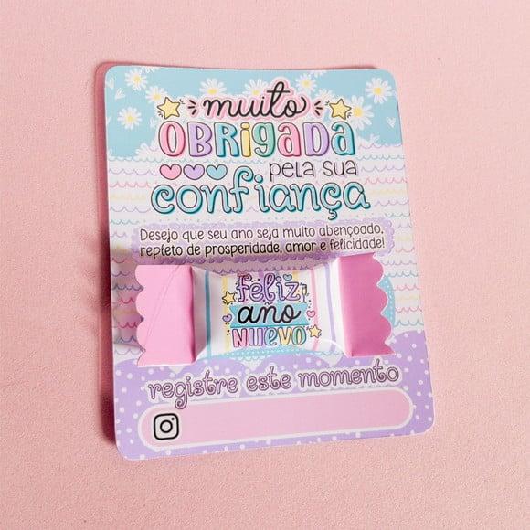 Cartão com Bis- Ano Novo 2024