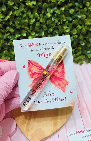 Cartão com Body Splash- Dia das Mães