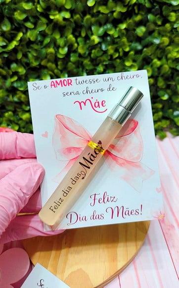 Cartão com Body Splash- Dia das Mães