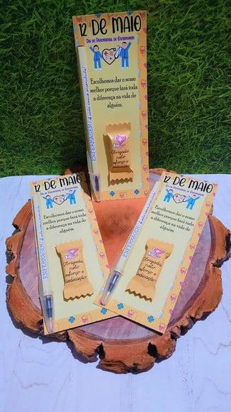 Cartão com Caneta ou Lápis e Bis- Enfermagem