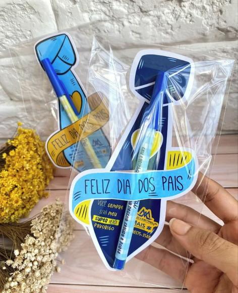 Cartão com Caneta- Dia dos Pais