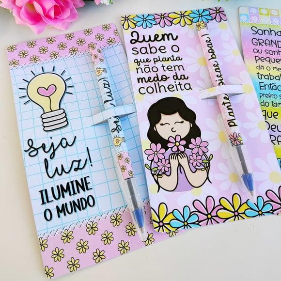 Cartão com Caneta- Mimo
