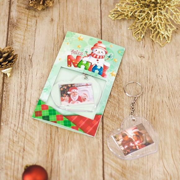 Cartão com Chaveiro- Natal