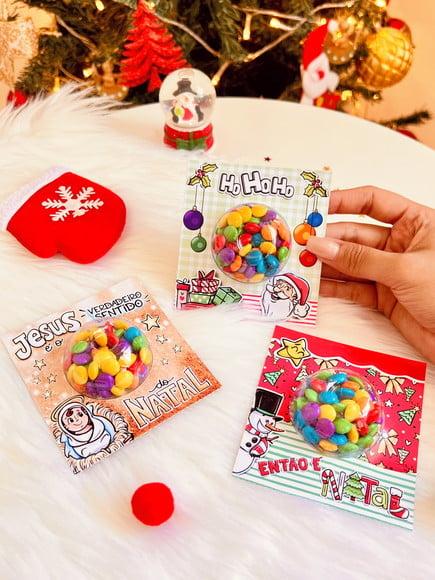 Cartão com Confeti- Mimo Natal