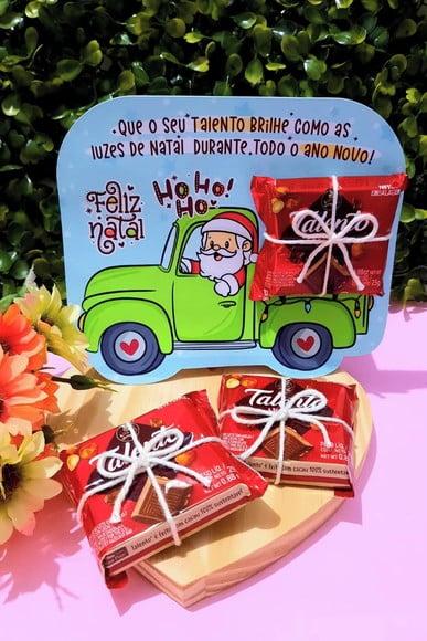 Cartão com Mini Talento- Natal