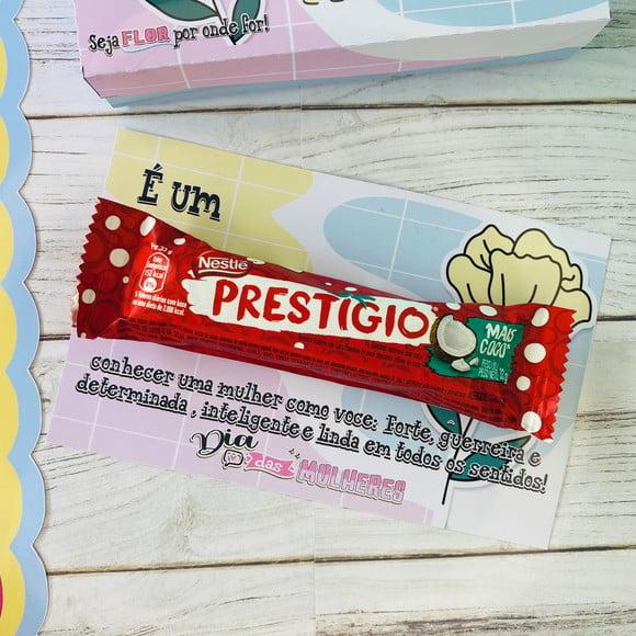 Cartão com Prestígio 33g- Dia da Mulher