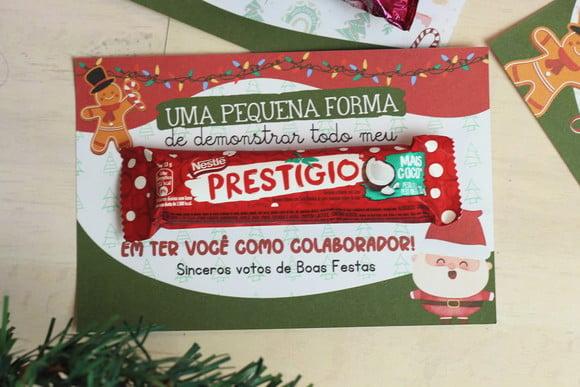 Cartão com Prestígio 33g- Mimo de Natal