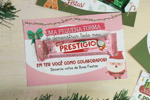 Cartão com Prestígio 33g- Mimo de Natal