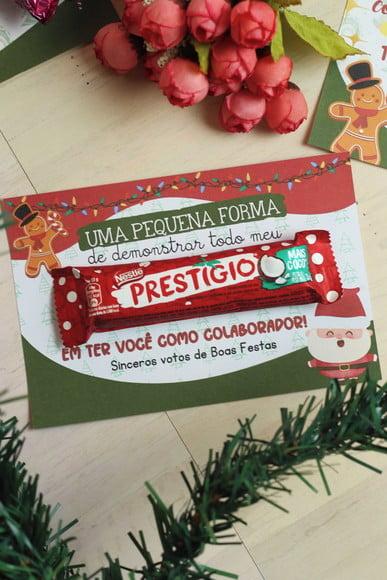 Cartão com Prestígio 33g- Mimo de Natal