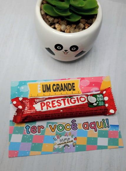 Cartão com Prestígio 33g- Volta as Aulas