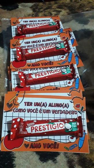 Cartão com Prestígio 33g- Volta as Aulas