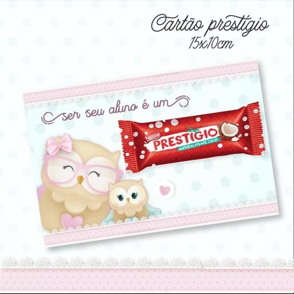 Cartão Com Prestígio- Dia Dos Professores