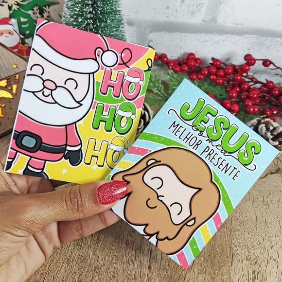 Cartão Mini Album de Natal