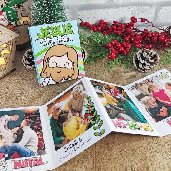 Cartão Mini Album de Natal