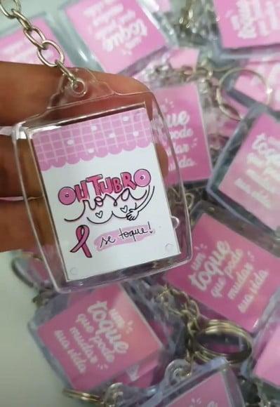 Chaveirinho- Outubro Rosa