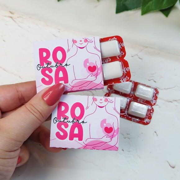 Chiclete Outubro Rosa