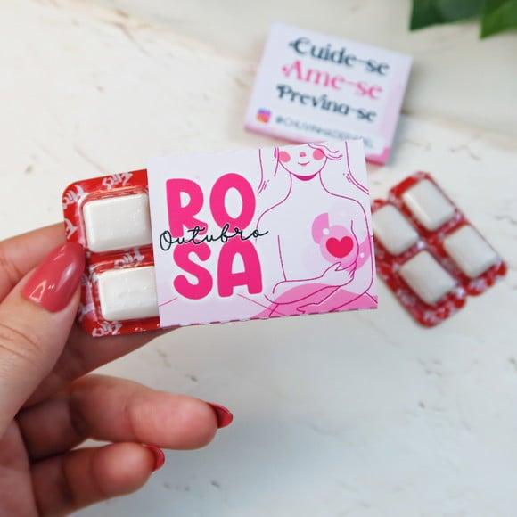 Chiclete Outubro Rosa