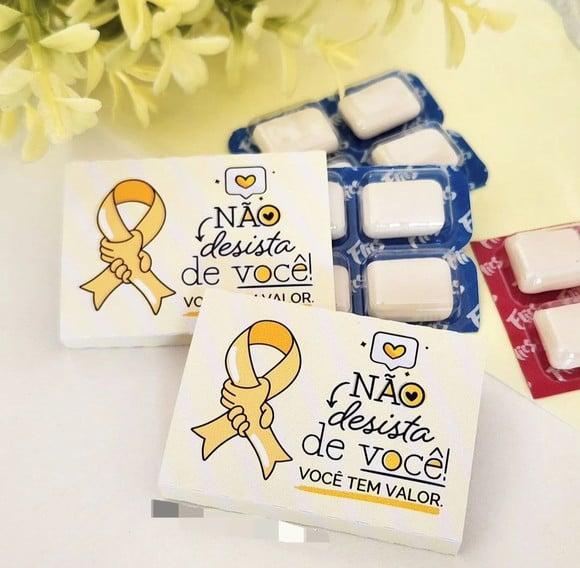 Chiclete- Setembro Amarelo