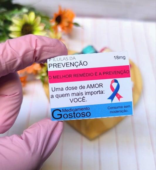 Chiclete- Outubro Rosa e Novembro Azul