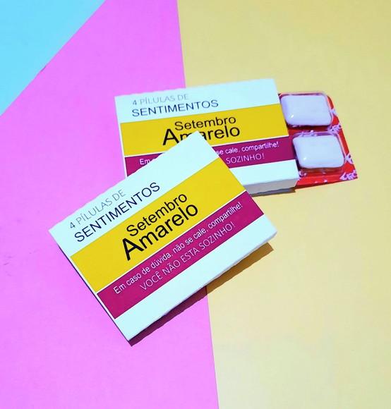 Chiclete- Setembro Amarelo