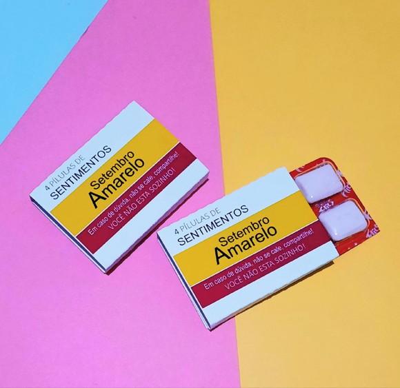 Chiclete- Setembro Amarelo