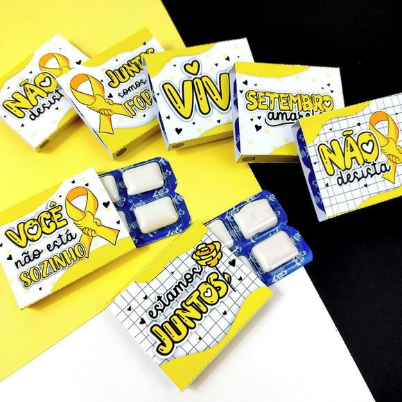 Chicletes- Setembro Amarelo -leia Descrição!