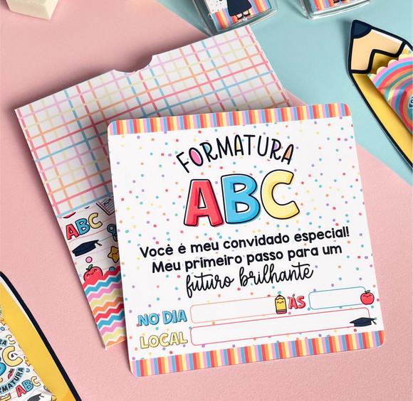 Convite- Formatura Abc