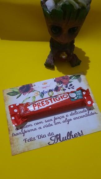 Dia da Mulher- Cartão com Prestígio 33g