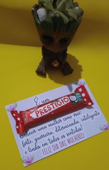 Dia da Mulher- Cartão com Prestígio 33g