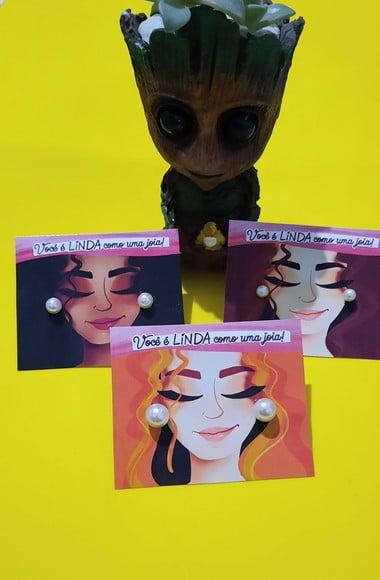 Dia da Mulher- Tag com Brinco
