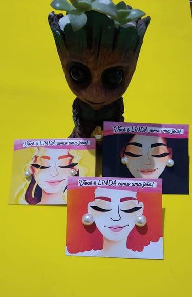 Dia da Mulher- Tag com Brinco
