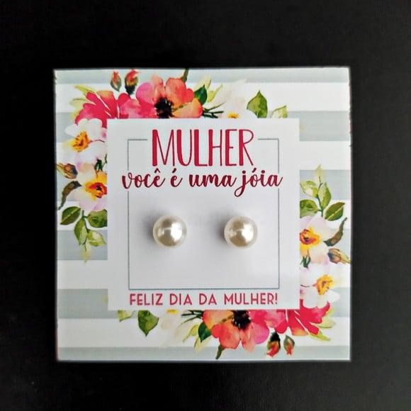 Dia da Mulher- Tag com Brinco