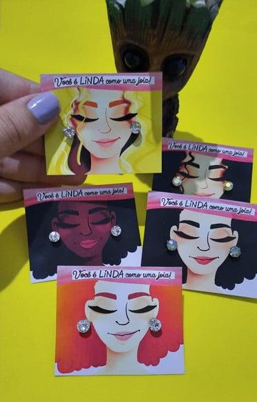 Dia da Mulher- Tag com Brinco