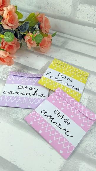 Dia das Mães- Envelope com Chá