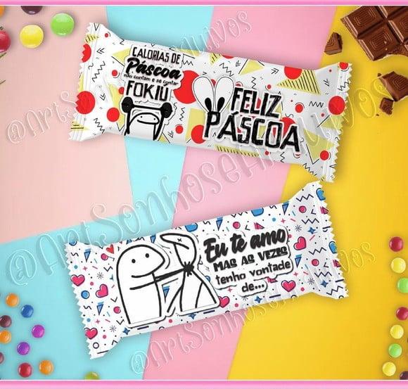 Embalagem para Barra de Chocolate 90g- Flork