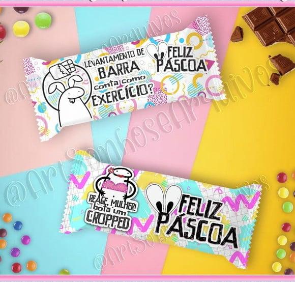 Embalagem para Barra de Chocolate 90g- Flork
