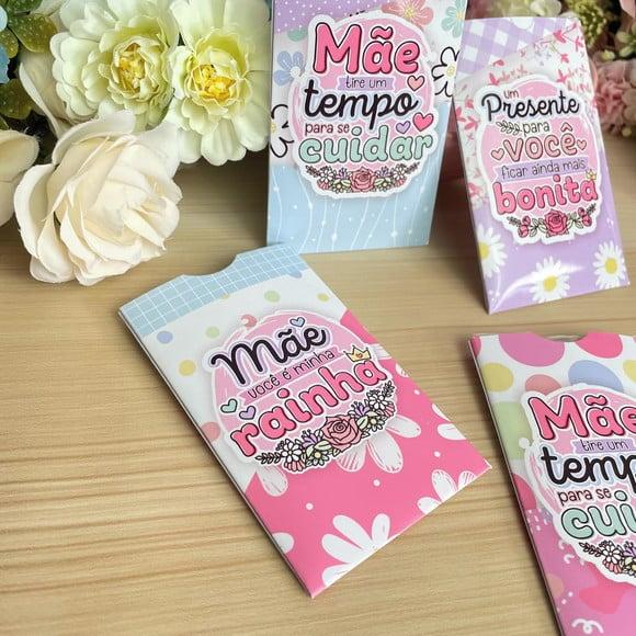 Envelope com Máscara Facial- Dia das Mães