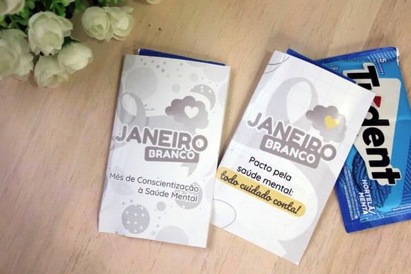 Envelope com Trident- Janeiro Branco