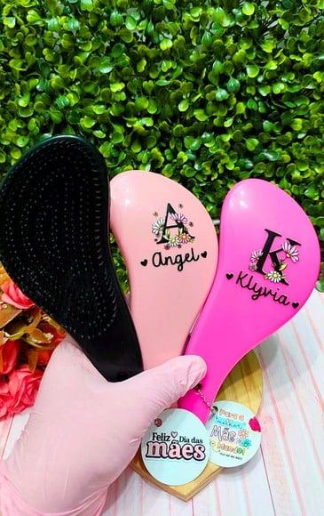 Escova Personalizada com Nome- Dia das Mães