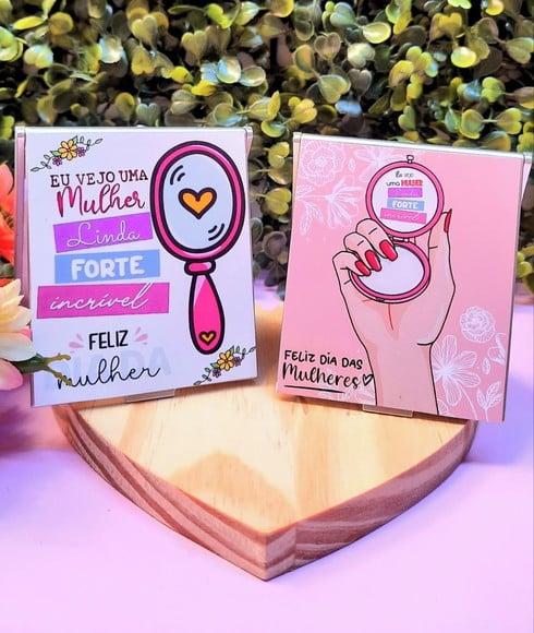 Espelhinho de Bolsa- Dia da Mulher