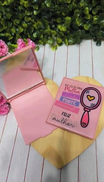 Espelhinho de Bolsa- Dia da Mulher