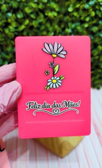 Estojo com 5 Mini Pincéis de Maquiagem- Dia das Mães