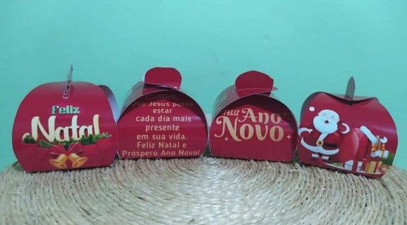 Feliz Ano Novo- Porta Bombom Com Bombom