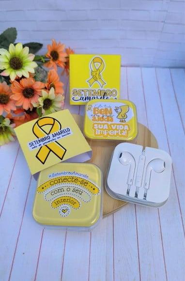 Fone de Ouvido- Setembro Amarelo
