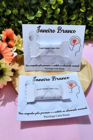 JANEIRO BRANCO- CARD COM BALINHA