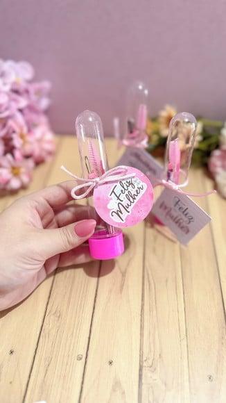 Kit Mini Lixa, Escovinha e Pinça- Dia da Mulher