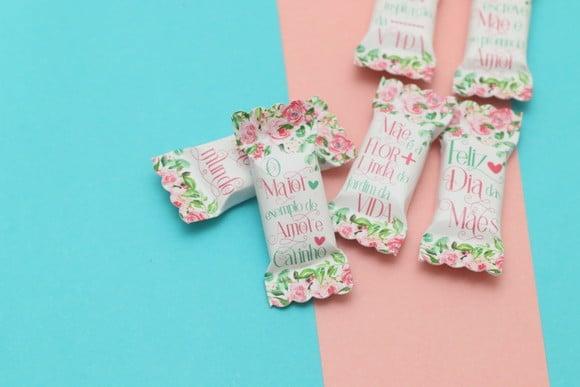 Lapela com 2 Balinhas- Dia das Mães