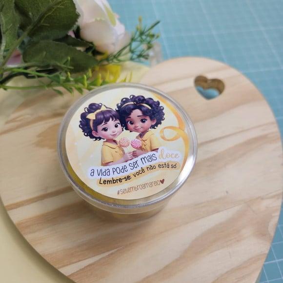 Latinha com Coloreti (confete Chocolate)- Setembro Amarelo
