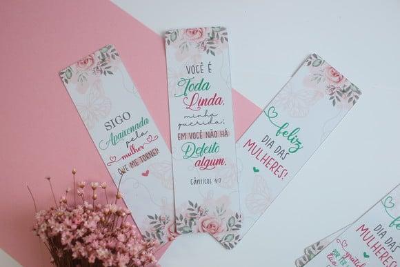 Marca Página- Dia das Mulheres